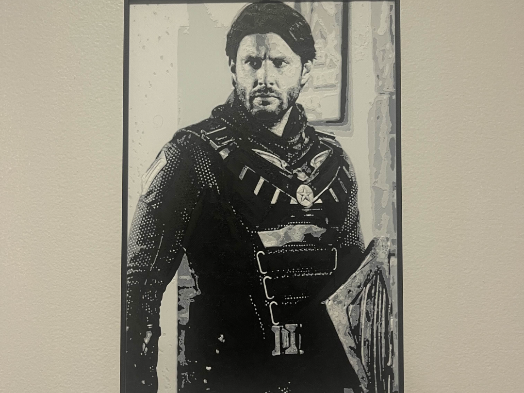Soldier Boy Hueforge - Black and White