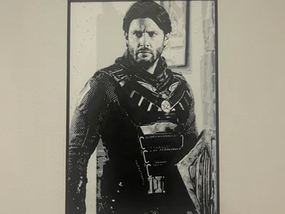 Soldier Boy Hueforge - Black and White