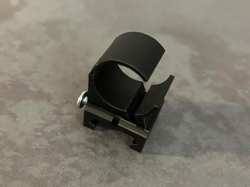 23mm Flashlight holder for RIS rail