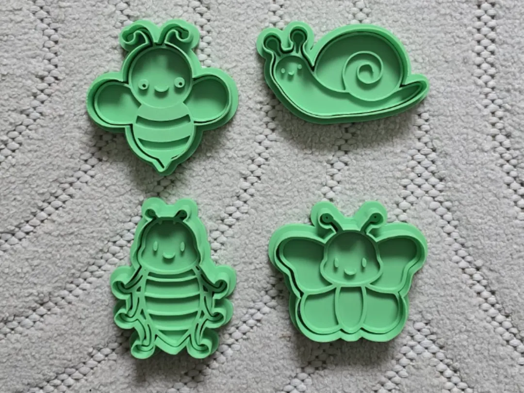 Emporte-pièces insectes pour pâte à modeler