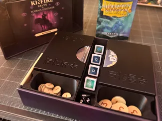 Kinfire Delve Organizer - Dragon Shield Sleeves 