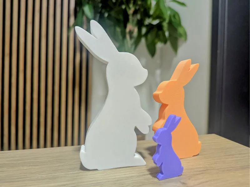 Easter bunny decoration