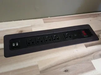 US General Power Strip Desk Grommet