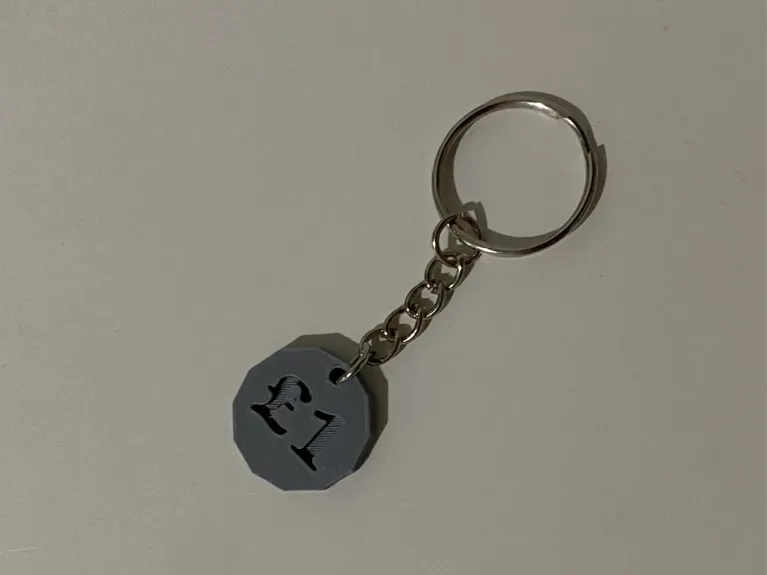 Shopping trolley token/pound