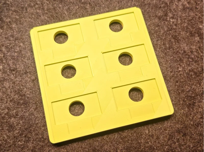 Jig for Calibration Boards – Recycle with Laser