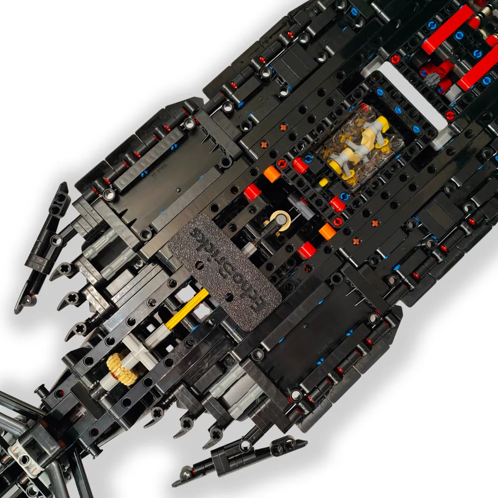 Support Mural LE-GO Pour 42171 Mercedes F1 W14 – Cadre Acrylique Avec Éclairage USB Et Porte-Clés (Modèle Non Inclus)