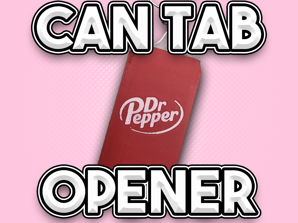 Can Opener Keychain | Dr. Pepper