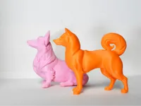 Figurine Corgi/Shiba — photo 1