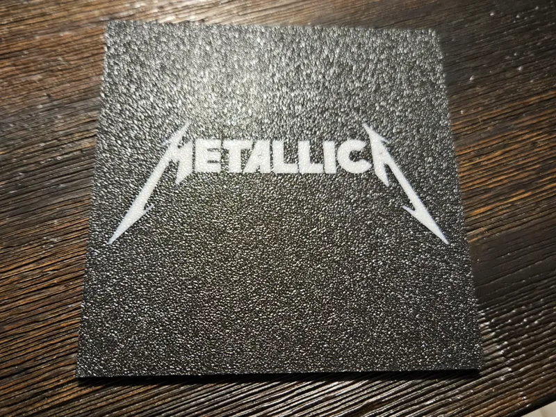 Metallica Band Logo Coaster