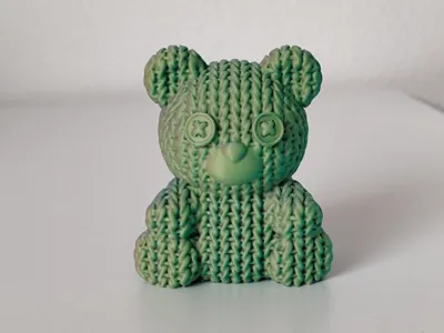 Knitted Teddy Bear