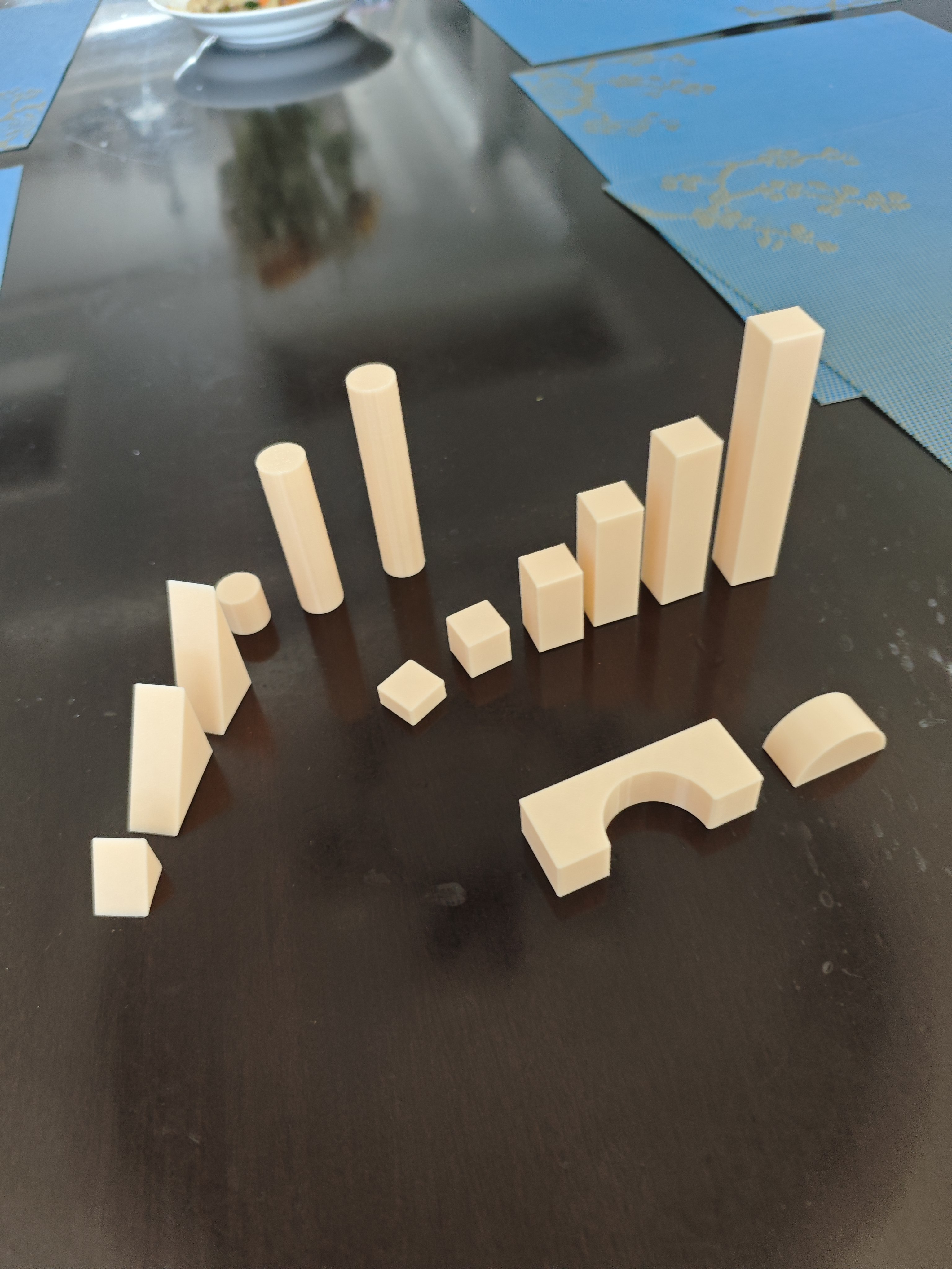 Miniatura 2 do modelo 3D 儿童幼儿园玩具 超大型 原木建筑积木