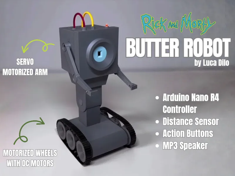 Rick&Morty Butter Robot