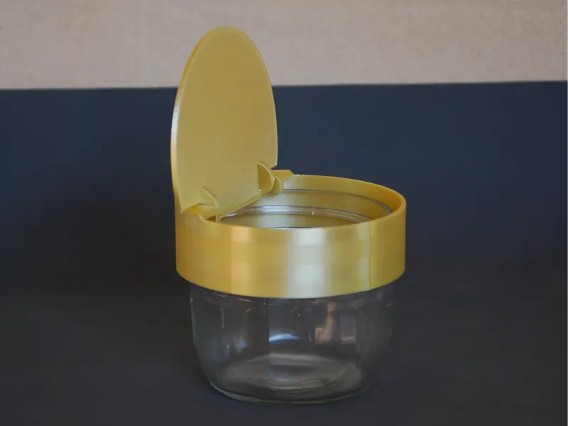 Mason Jar Flip Top Lid for Wide Mouth Jars