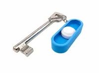 Base fidget keychain 6x5mm round magnets with wall board