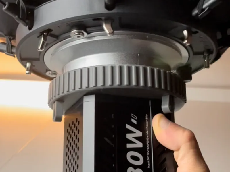 Mini Bowens to Standard Bowens Adapter