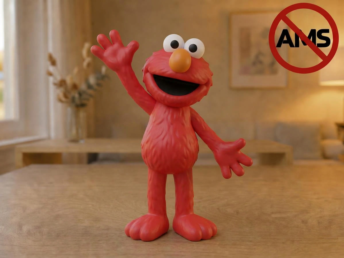 Elmo – Figurine (AMS + No AMS Versions) - 1