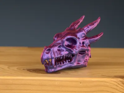 dragon skull