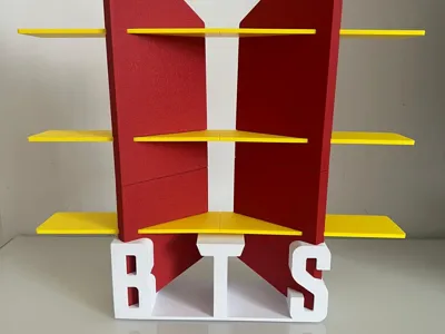 BTS TinyTAN McDonald's 2025 - Escala Real 10cm
