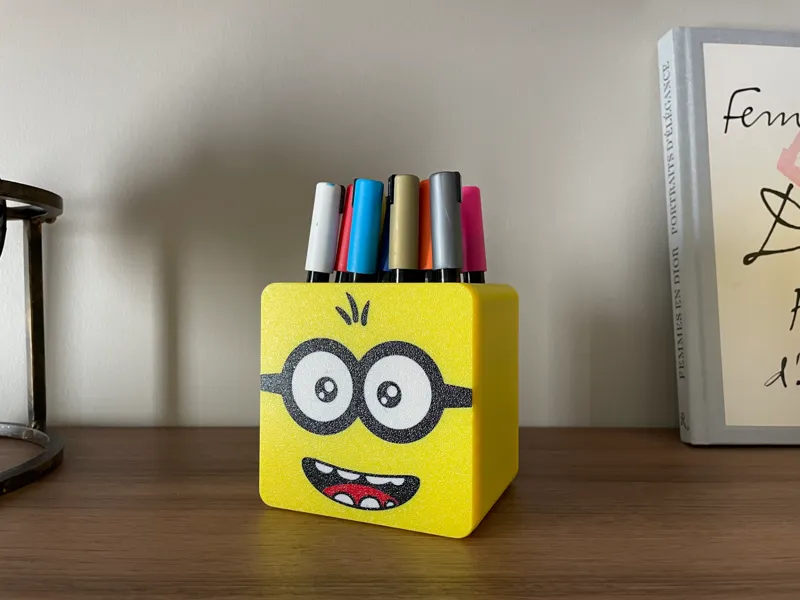 Pen Holder - Minion - v2 (AMS ready)