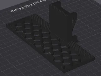 skadis honeycomb shelf