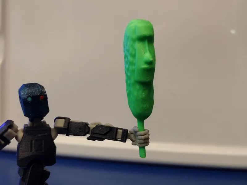 The Moai Pickle Sword