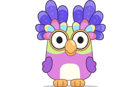 Quatschimax Chattermax Figure from Bluey