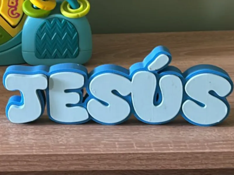 JESUS ( ADORNO HABITACION BEBE )