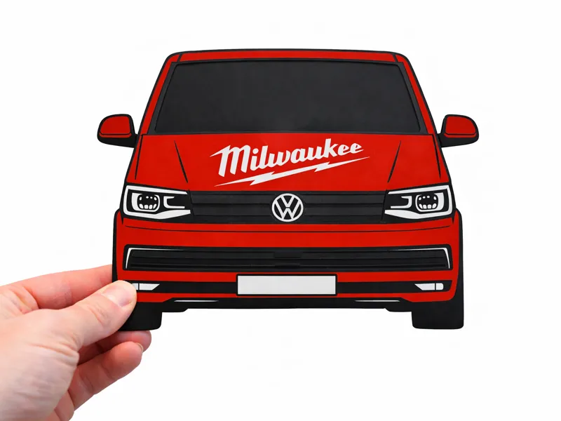 Milwaukee VW Transporter – Wall Art / Desk Display
