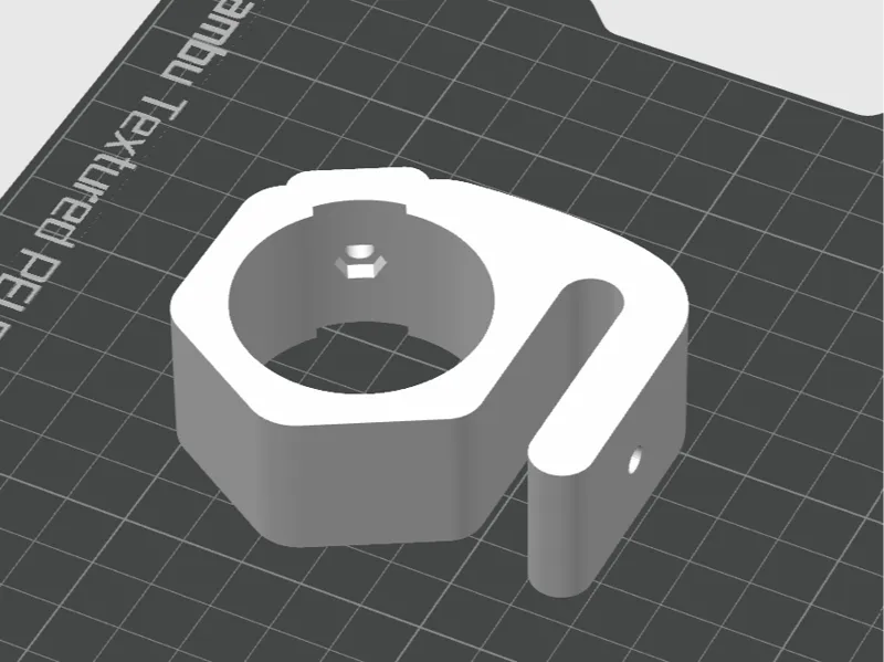 Helmet flashlight holder