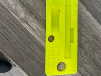 Laguna Fusion 3 zero clearance insert plate