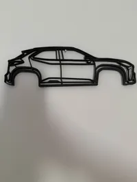 Silhouette murale Toyota Yaris Cross — photo 3