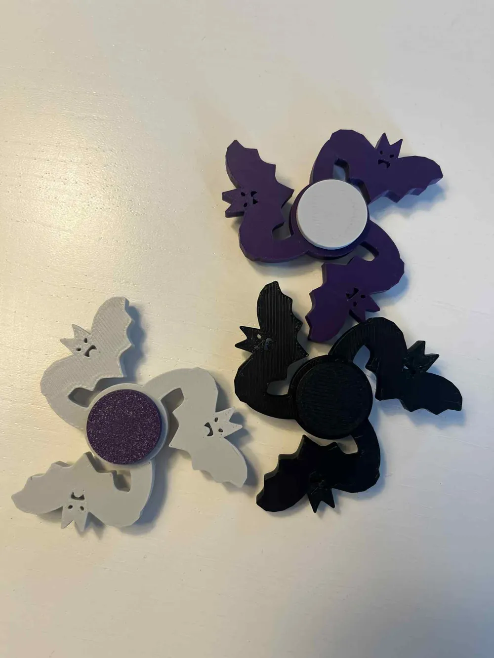 Bat spinner - Halloween - Free 3D Print Model - MakerWorld