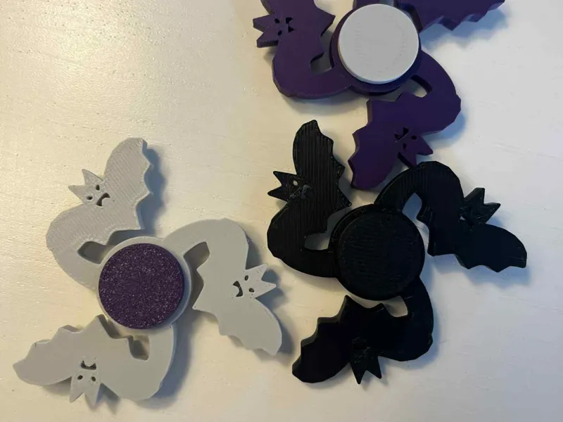 Bat spinner - Halloween