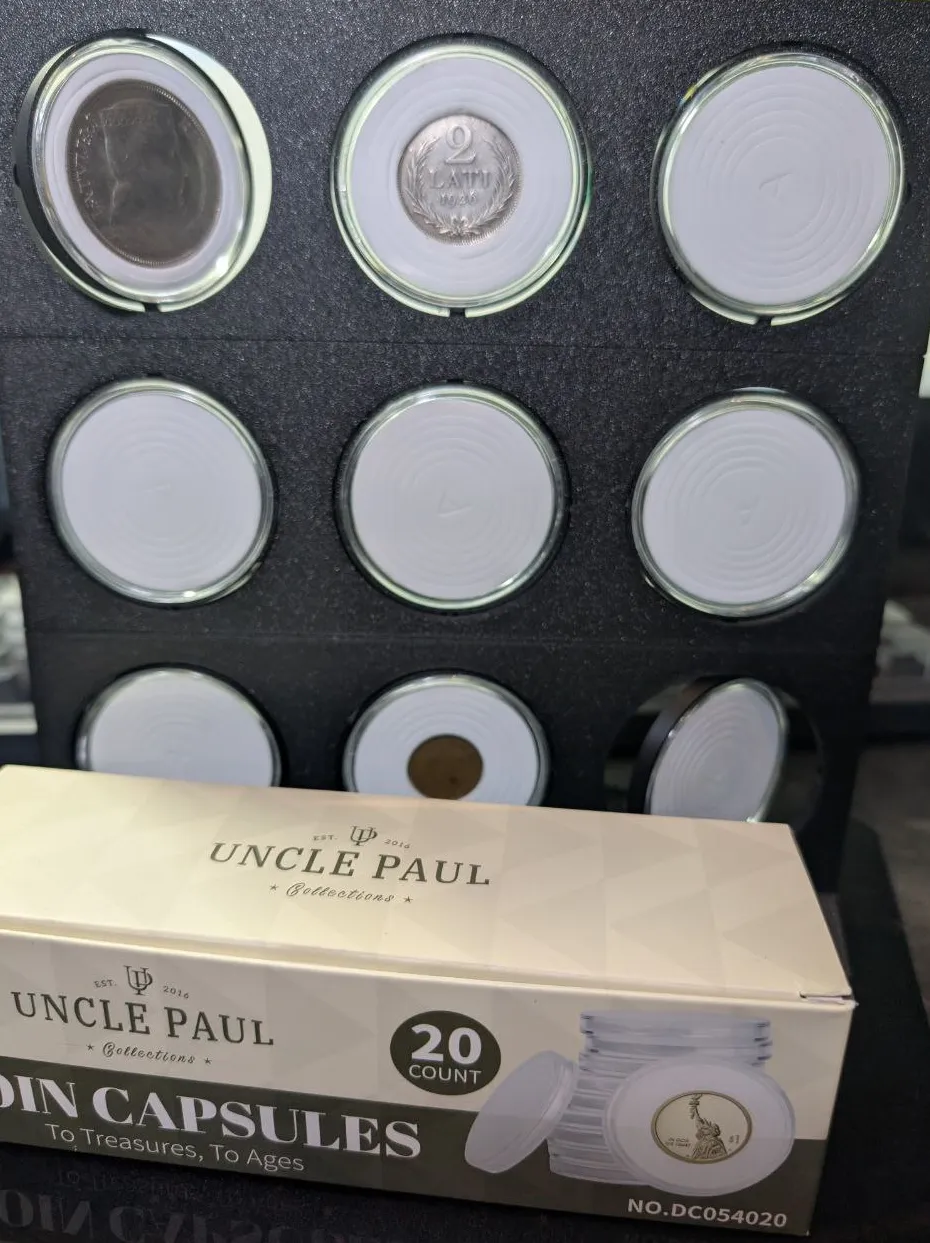 Présentoir modulaire pour capsules de pièces 51 mm