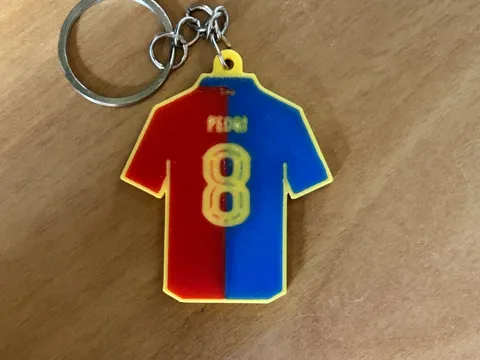 Jersey Pedri Barça Keychain