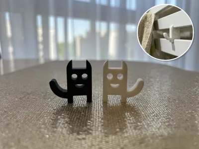 Smiling Cat - Radiator Towel Hanger