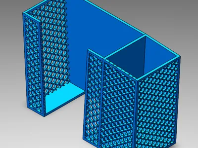 Honeycomb multimeter holder