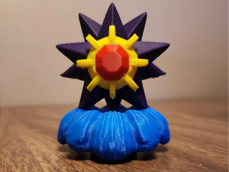 [Multicolor] - Starmie - With Water Spout Base