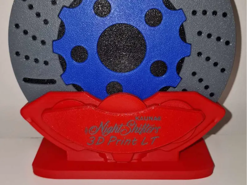 Brake caliper and disc Trophie CUP