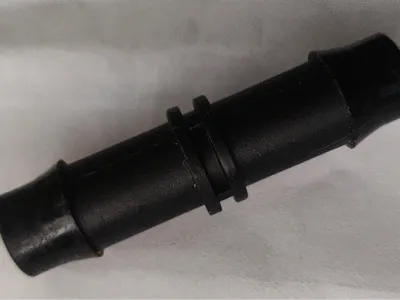 Hose straight connector 12mm
