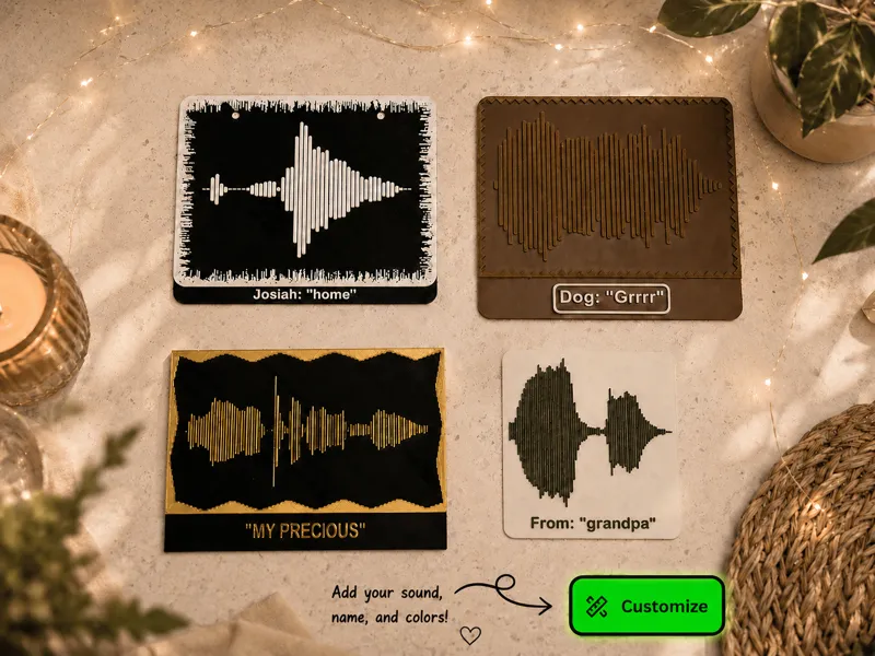 Waveform Wall Art