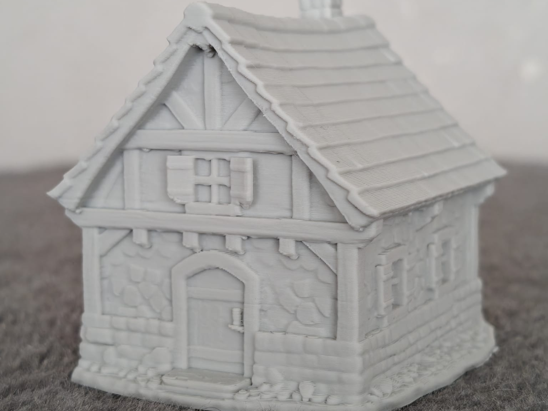 DnD villager house terrain prop