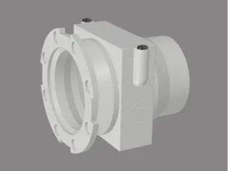 80mm Inline Fan Housing