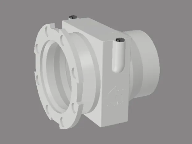 80mm Inline Fan Housing