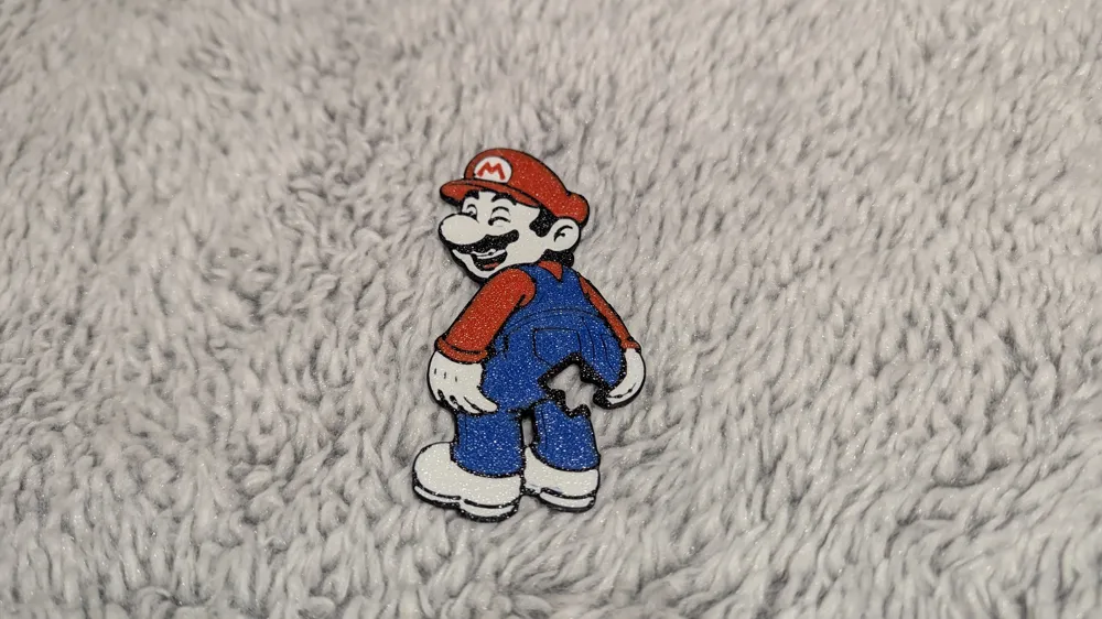 Mario Bros Bread Clip by JD_3Dprint MakerWorld: Download Free 3D Models