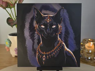 Cat King 2D art