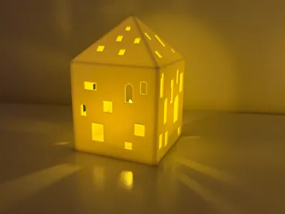 LED Nordic Danish House for Tealight candle