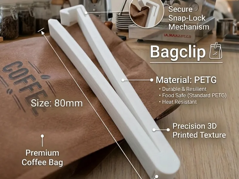 Bagclip 80 mm 