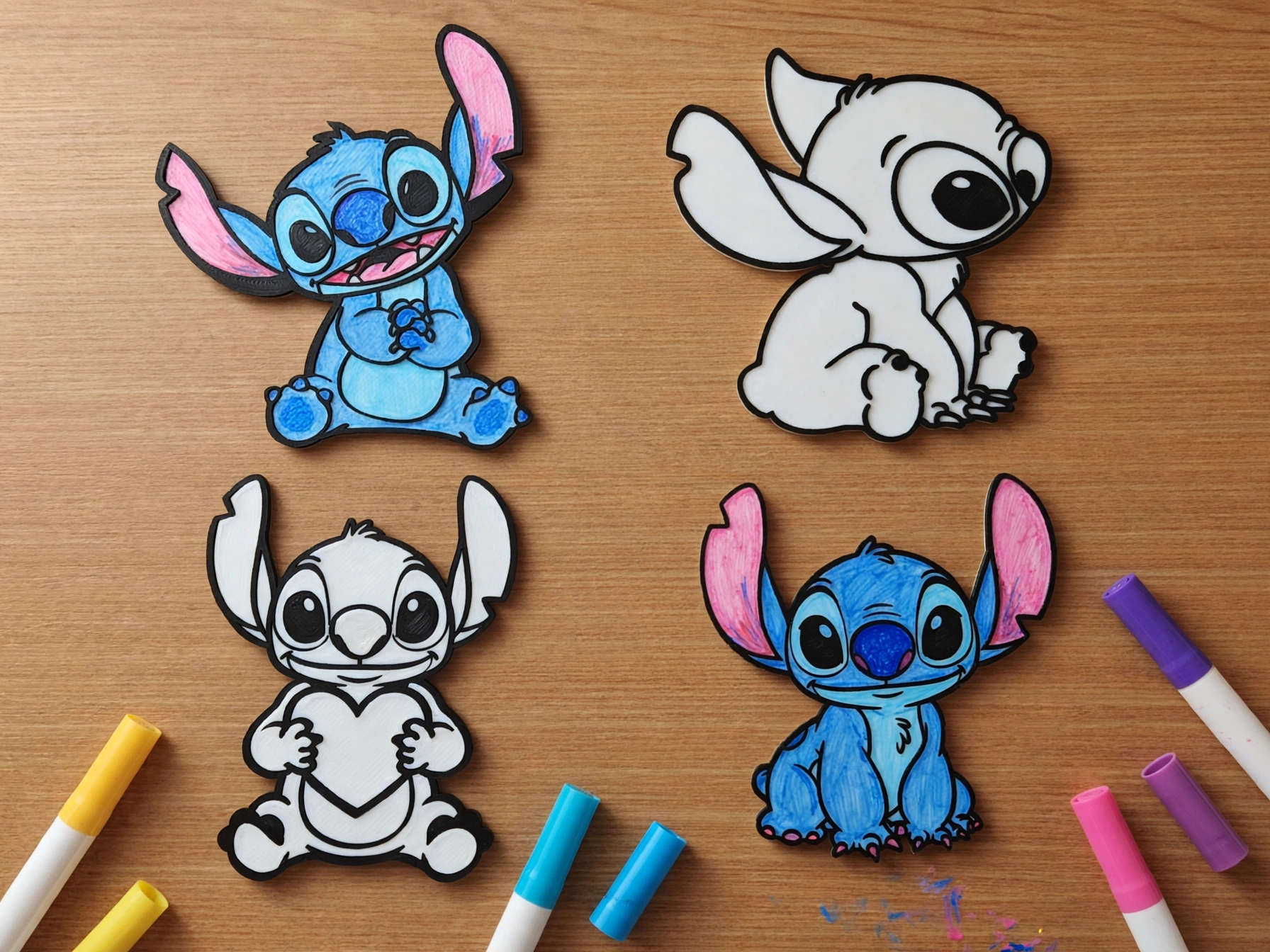 Stitch Coloring Set - 1