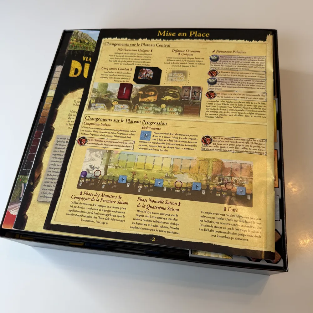 Dungeon Lords + Expansion Inserts - Free 3D Print Model - MakerWorld